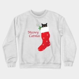 Meowy Catmas Crewneck Sweatshirt